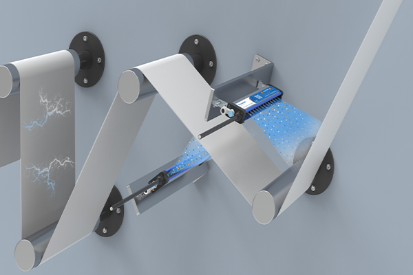 锂离子电池隔膜除静电案例