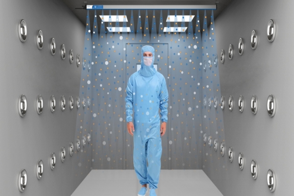 风淋室静电去除案例